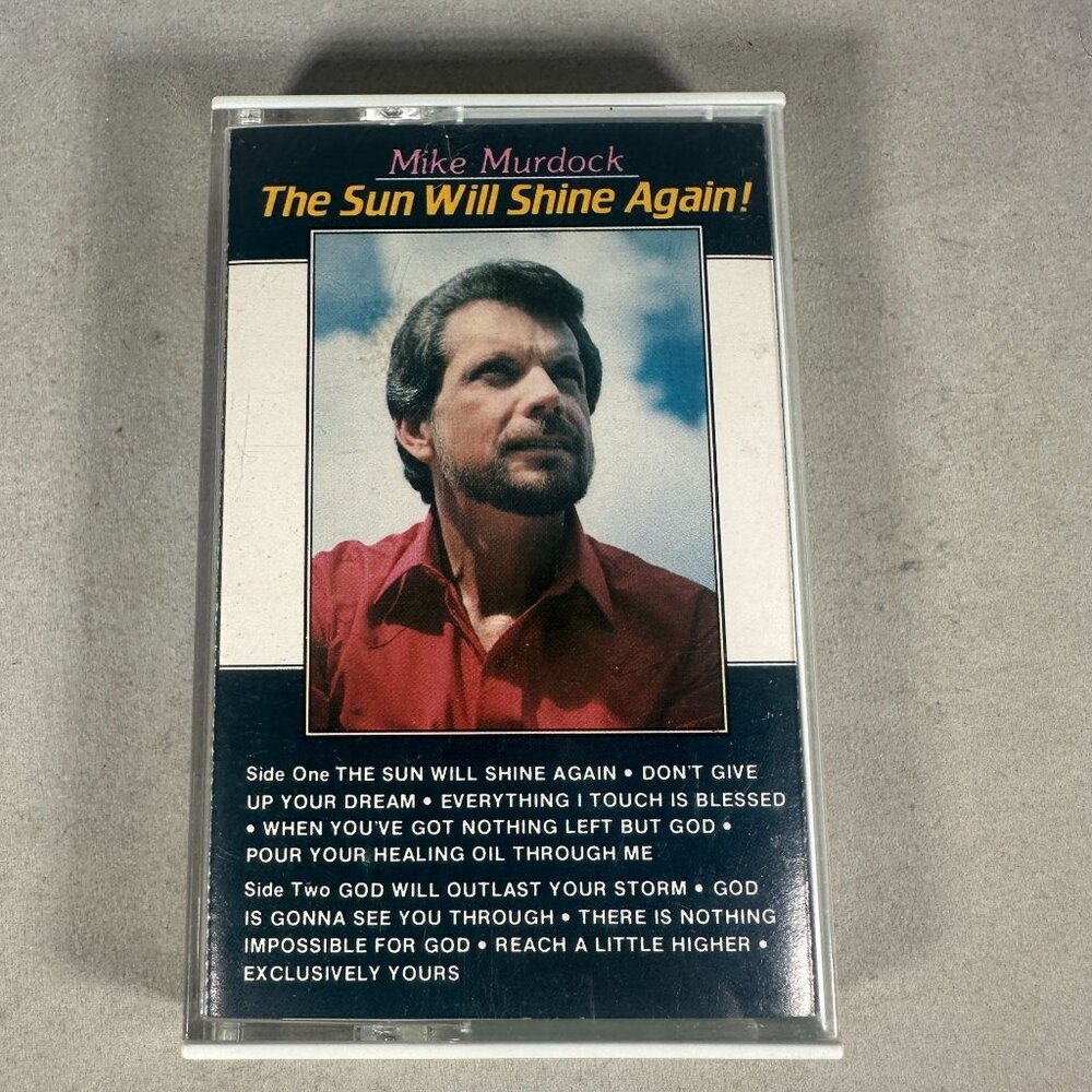 Mike Murdock The Sun Will Shine Again 1985 Gospel Music Cassette Tape